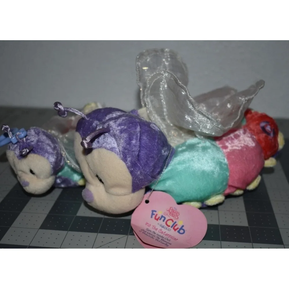 Precious Moments Tender Tails Funclub Plush Iris The Caterpillar Turns Butterfly